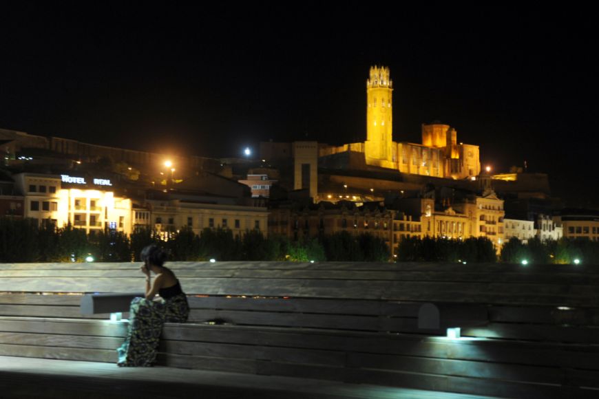 Lleida by night
