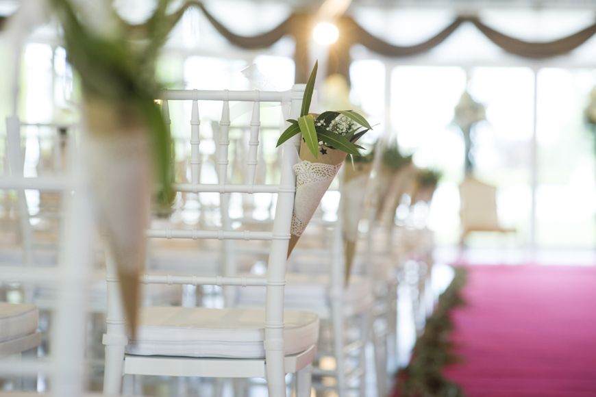 Ceremonia en la Glorieta. Detalle alfombra roja