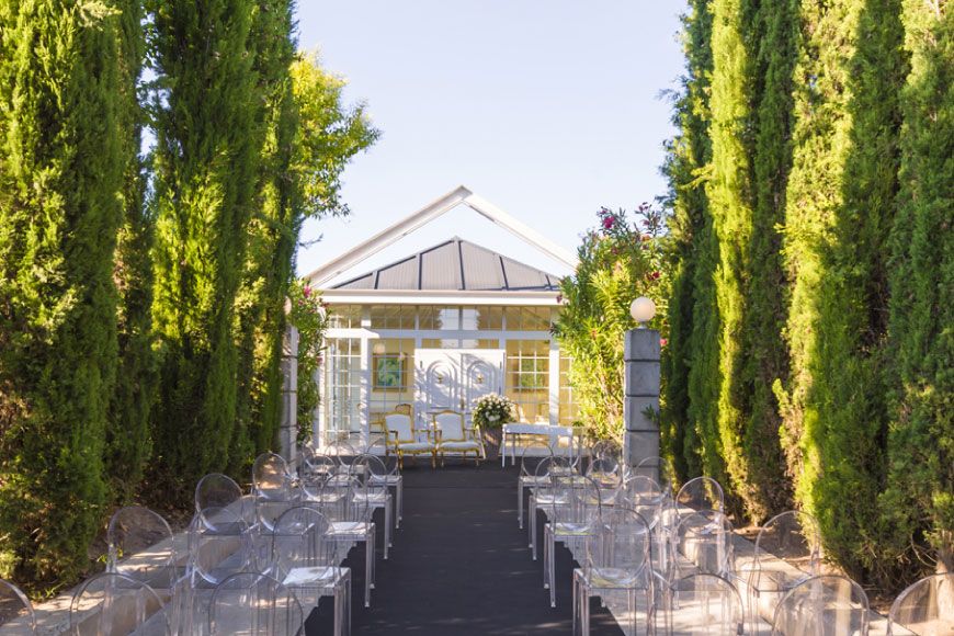 Ceremonia en Jardines Finca Prats