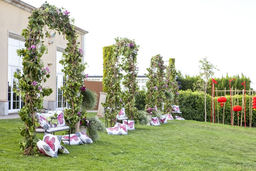 Celebración en los Jardines de Finca Prats Hotel Golf & Spa