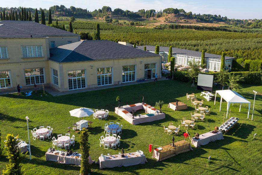 Celebración en los Jardines de Finca Prats Hotel Golf & Spa