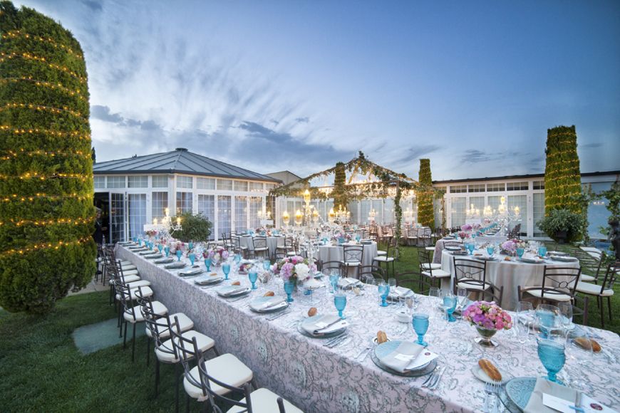 Celebración en los Jardines de Finca Prats Hotel Golf & Spa