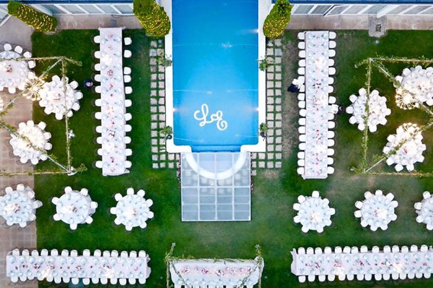 Celebración en los Jardines de Finca Prats Hotel Golf & Spa